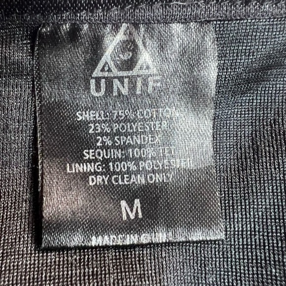 UNIF High Waist Sequin Disco Short | Size M (fits a size 26) SUPER CUTE! - Picture 5 of 7